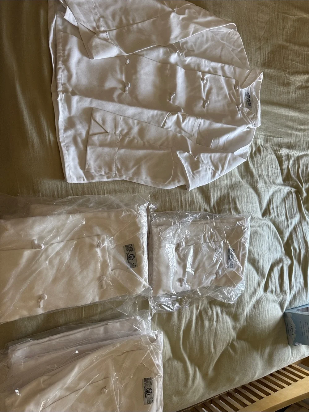 Classic White Chef Coat - Double-Breasted